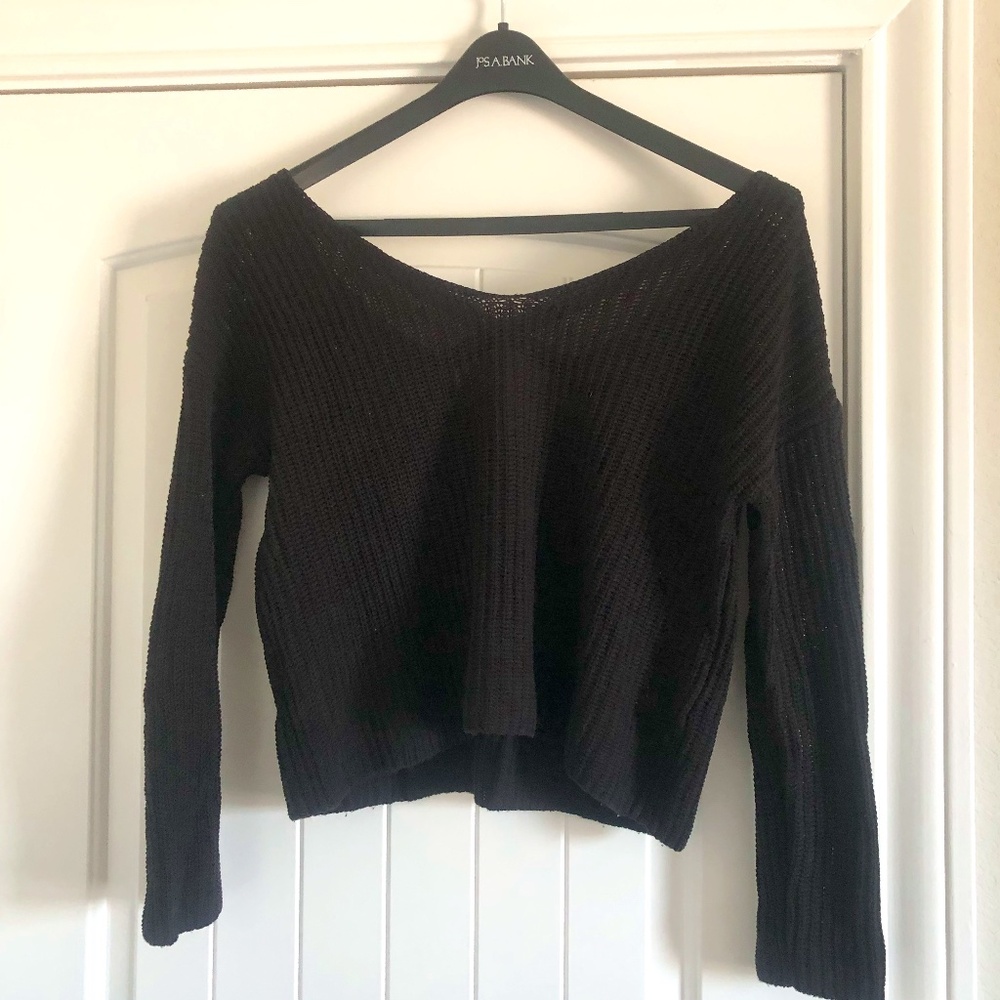 Black Knit Sweater